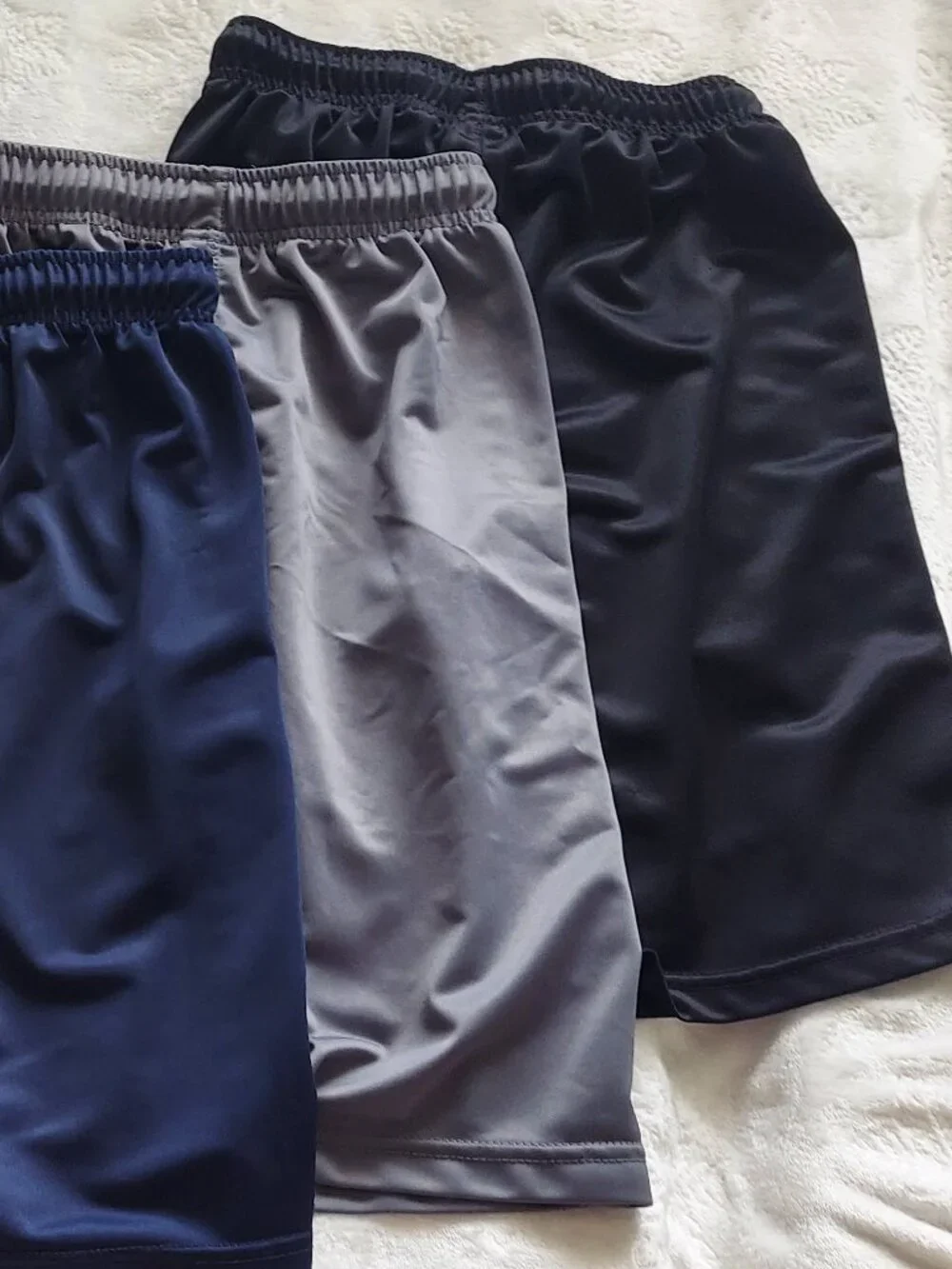Boys Basketball Shorts 3-pack Large